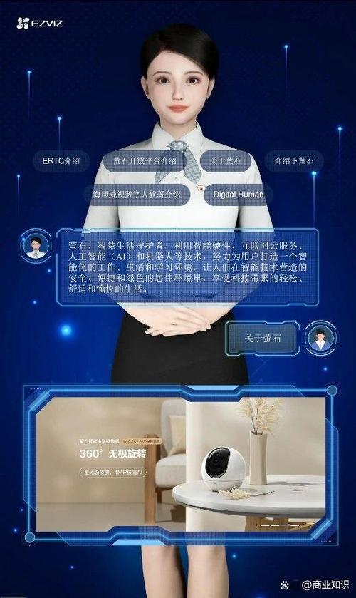 丰富线下服务场景体验,萤石网络推出3d数字人产品